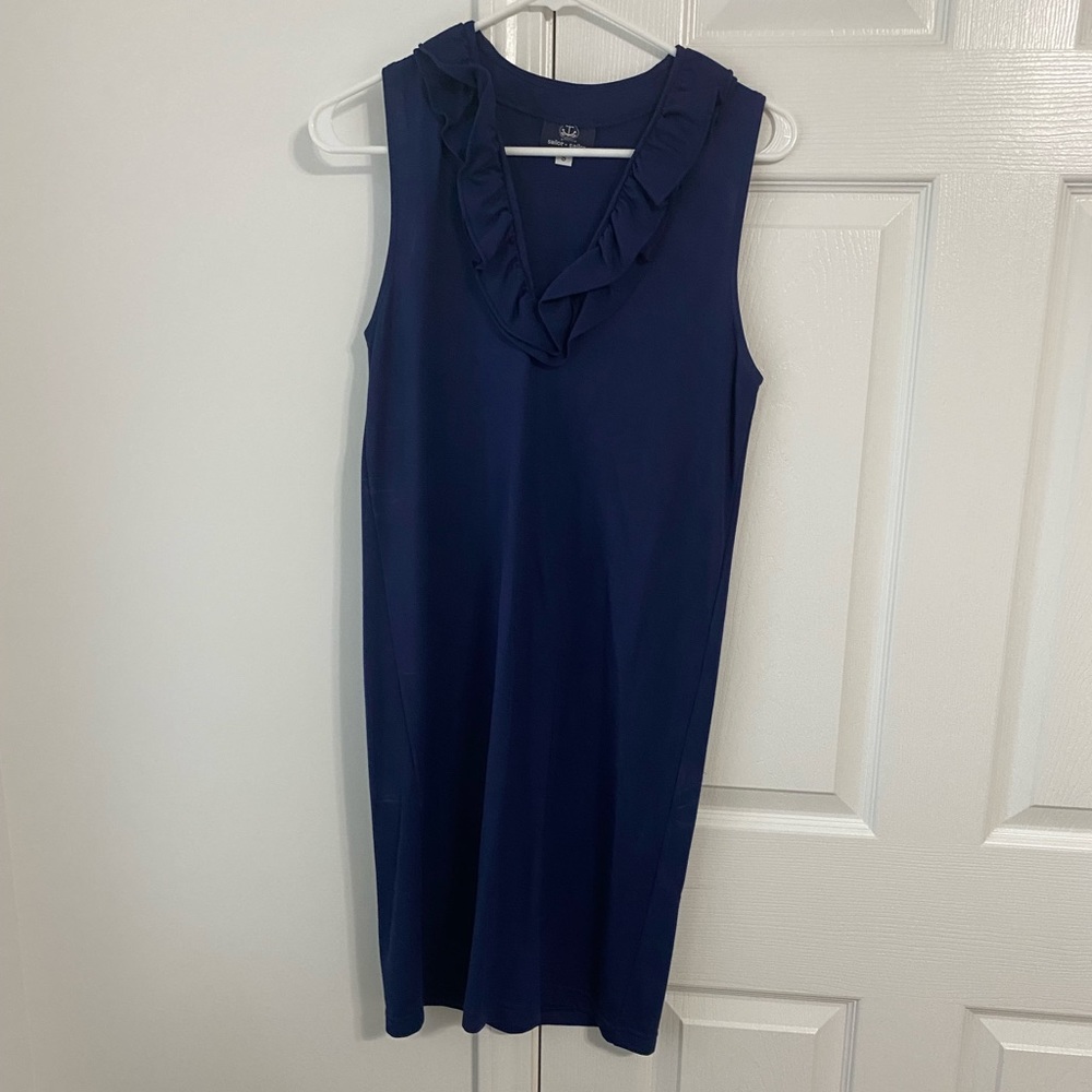 Navy blue dress